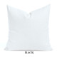 Custom Printed Pillow Cover - 18x18 White Polyester Linen - Personalized With Your Photo or Design - Full Color Double Sided Pillow Cover