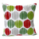 Handmade Christmas Pillow Cover - Cotton Twill - Christmas Palette - Double-Sided - Many Sizes - Decorative Throw Pillow Cover