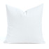 Custom Printed Pillow Cover - 18x18 White Polyester Linen - Personalized With Your Photo or Design - Full Color Double Sided Pillow Cover