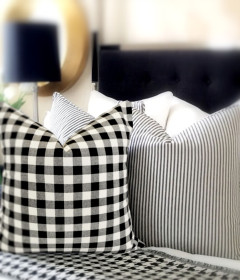 Handmade Plaid Pillows